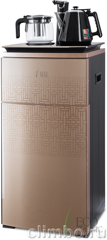 Кулер с чайным столиком Тиабар Ecotronic TB5-LE gold — фото товара