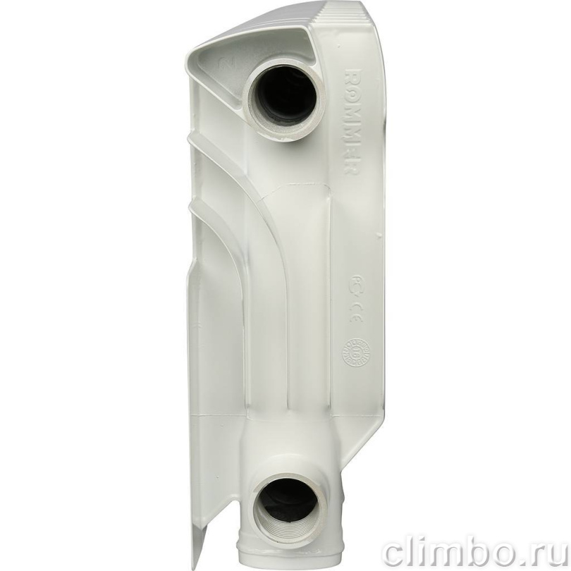 ROMMER Plus 200 10 секций радиатор алюминиевый — фото товара
