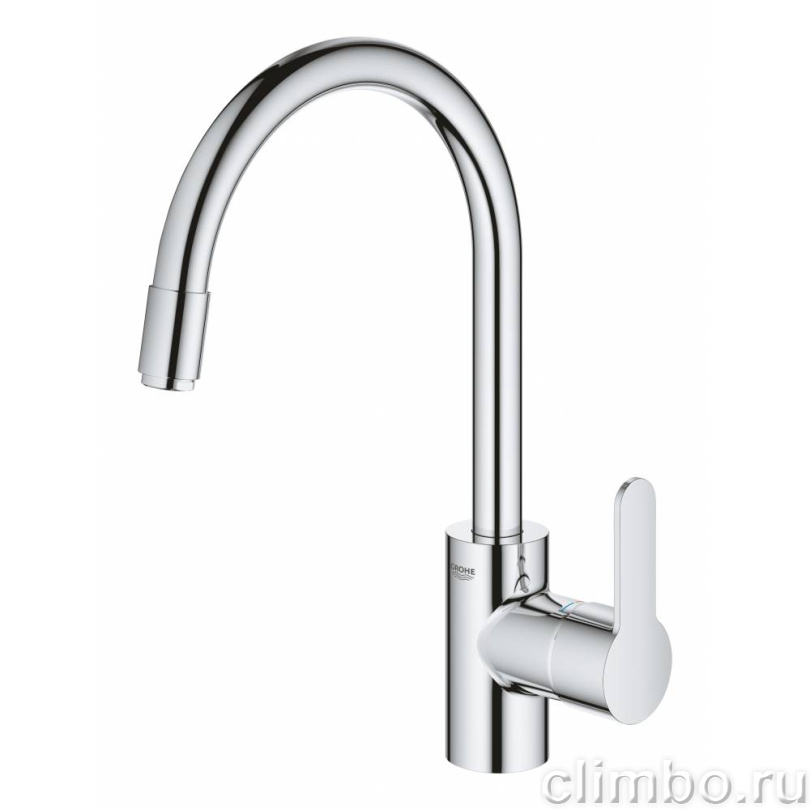 Смеситель для кухни GROHE Eurostyle Cosmopolitan, высокий излив, хром (31126004) — фото товара
