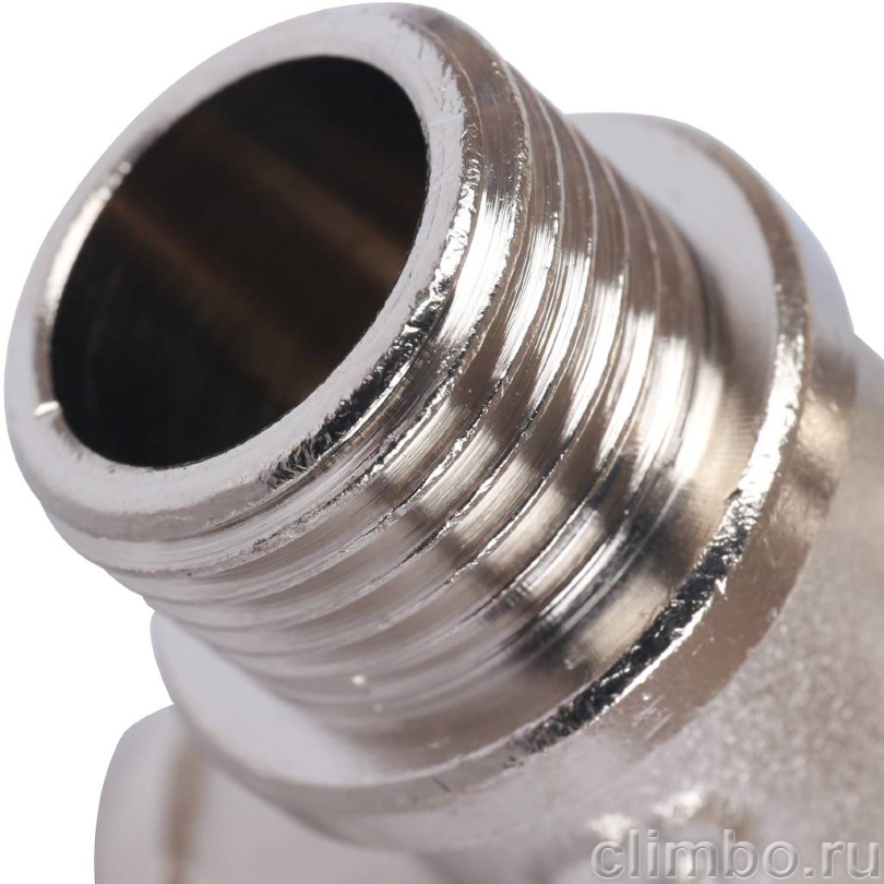 STOUT Тройник ВНВ никелированный 1/2"x1/2"x1/2" — фото товара