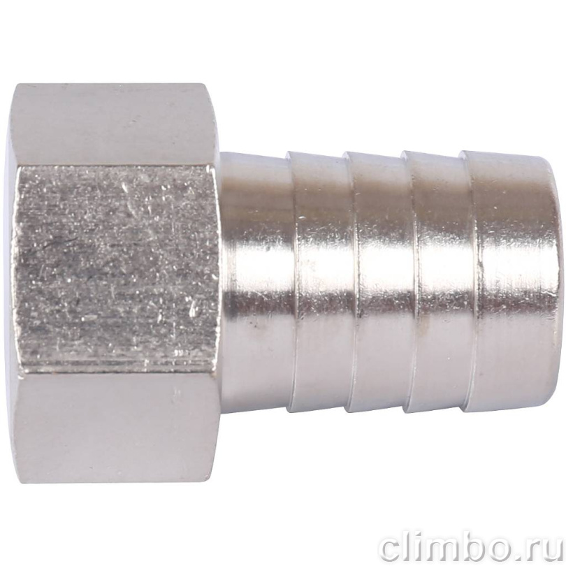STOUT Штуцер ВР никелированный 1/2"x18 — фото товара