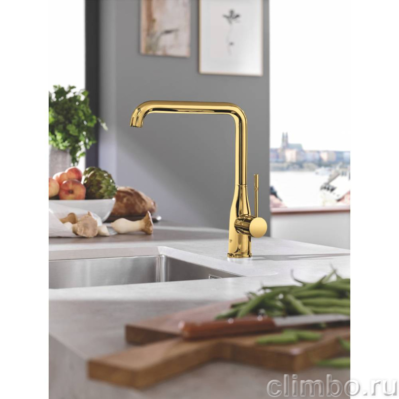Смеситель для кухни GROHE Essence New, холодный рассвет глянец (30269GL0) — фото товара