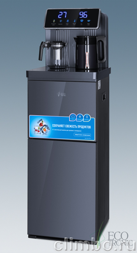 Teabar Ecotronic TB35-LFR dark grey с холодильником — фото товара