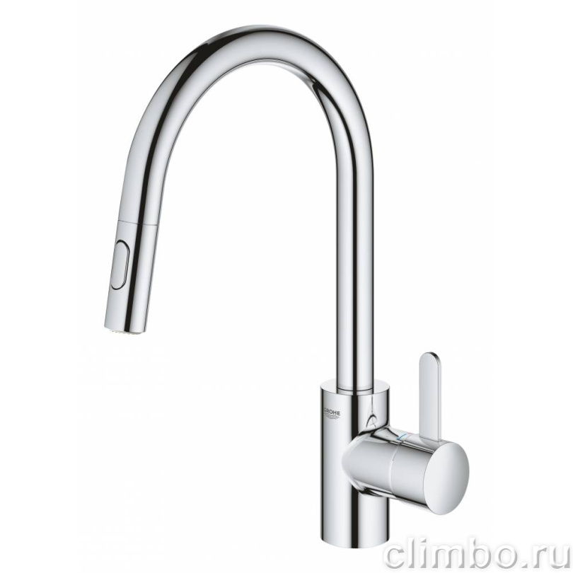 Смеситель для кухни GROHE Eurosmart Cosmopolitan, высокий излив, хром (31481001) — фото товара