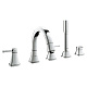 Смеситель для ванны GROHE Grandera с душевым гарнитуром, 19919000 — фото товара