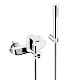 Смеситель для ванны GROHE Eurosmart Cosmopolitan с душевым гарнитуром, 32832000 — фото товара