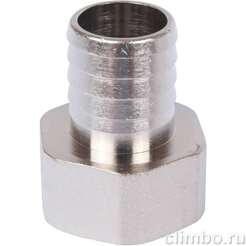 STOUT Штуцер ВР никелированный 1"x25 — фото товара