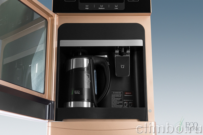 Пурифайер Ecotronic M15-LKЕ M POU black+ gold champagne (без фильтров) — фото товара