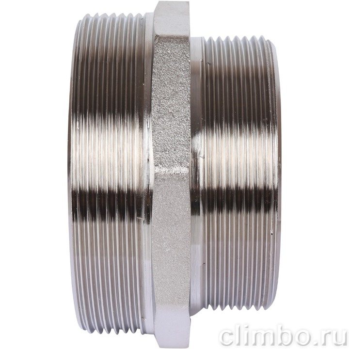 STOUT Ниппель НН переходной никелированный 3"X2"1/2 — фото товара