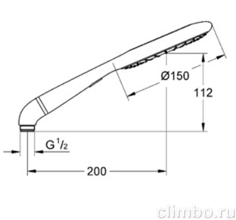 Ручной душ GROHE Rainshower Icon (2 режима), 27276LS0 — фото товара