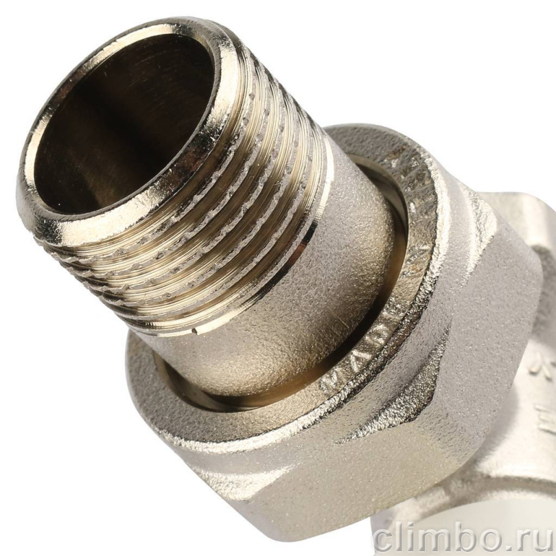 STOUT SVR Клапан ручной терморегулирующий, угловой 1/2" — фото товара
