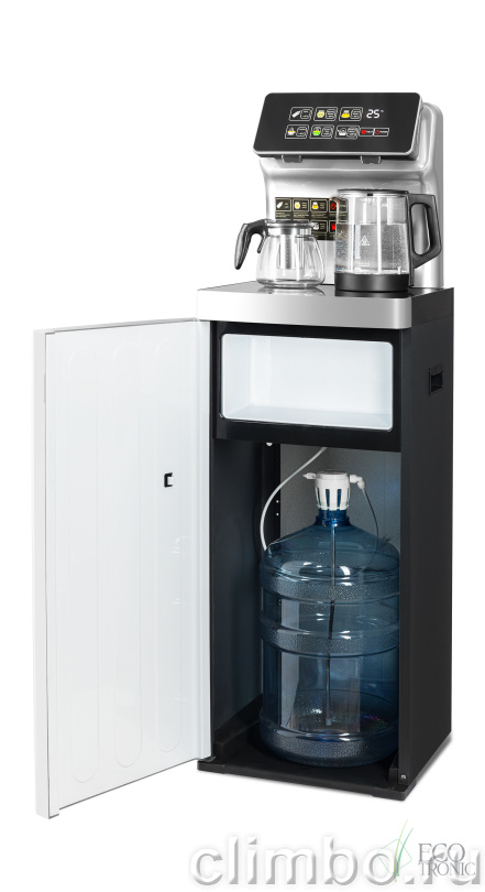 Кулер с чайным столиком Teabar Ecotronic TB15-LER silver — фото товара