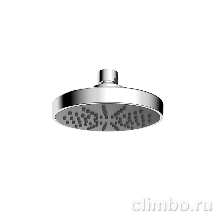 Душевая насадка верхняя круглая, хром, мини, IDDIS, 008MINPi64 — фото товара