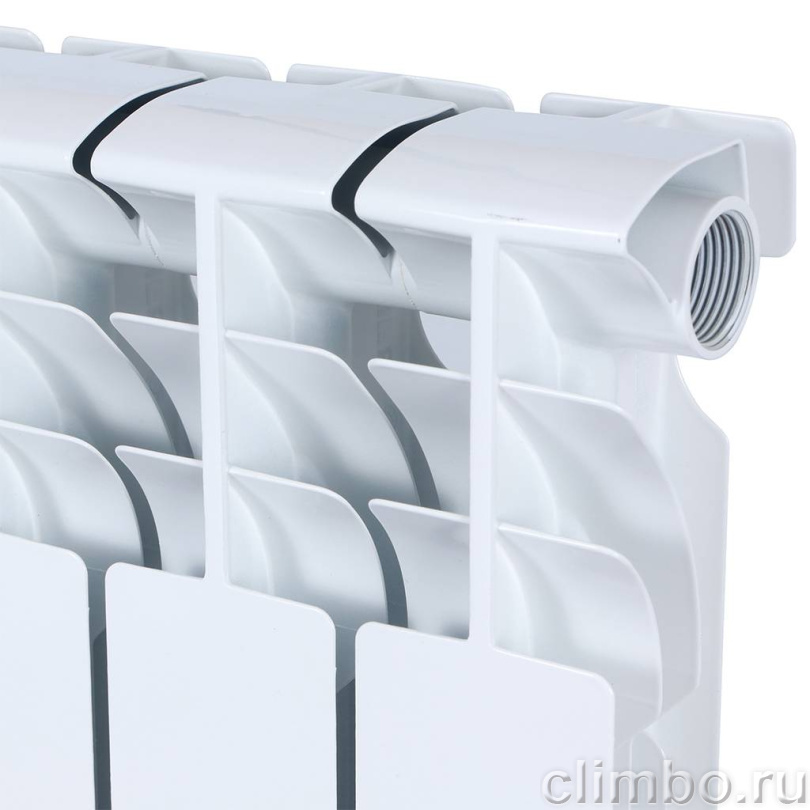 ROMMER Plus BM 500 10 секций радиатор биметаллический — фото товара