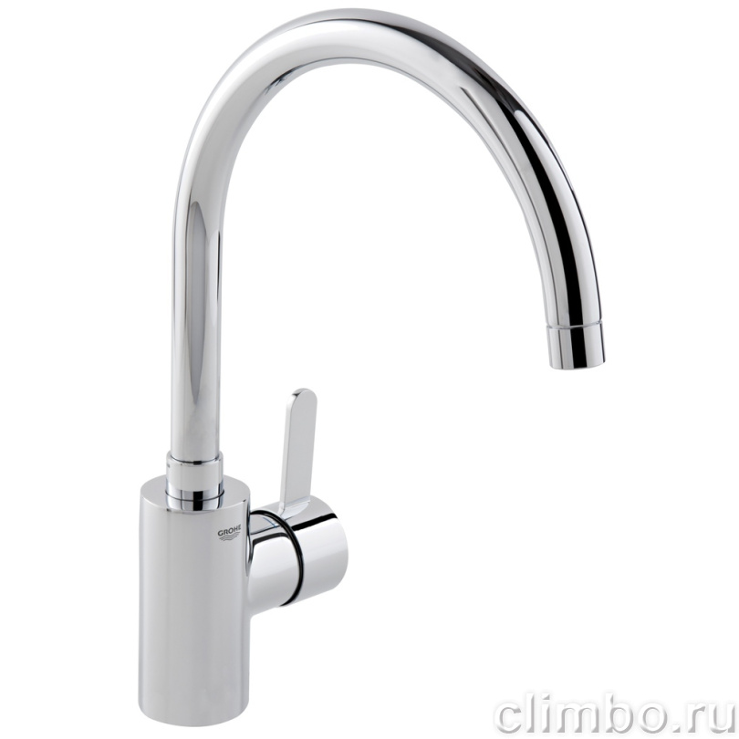 Смеситель для кухни GROHE Eurosmart Cosmopolitan с высоким изливом, 32843000 — фото товара