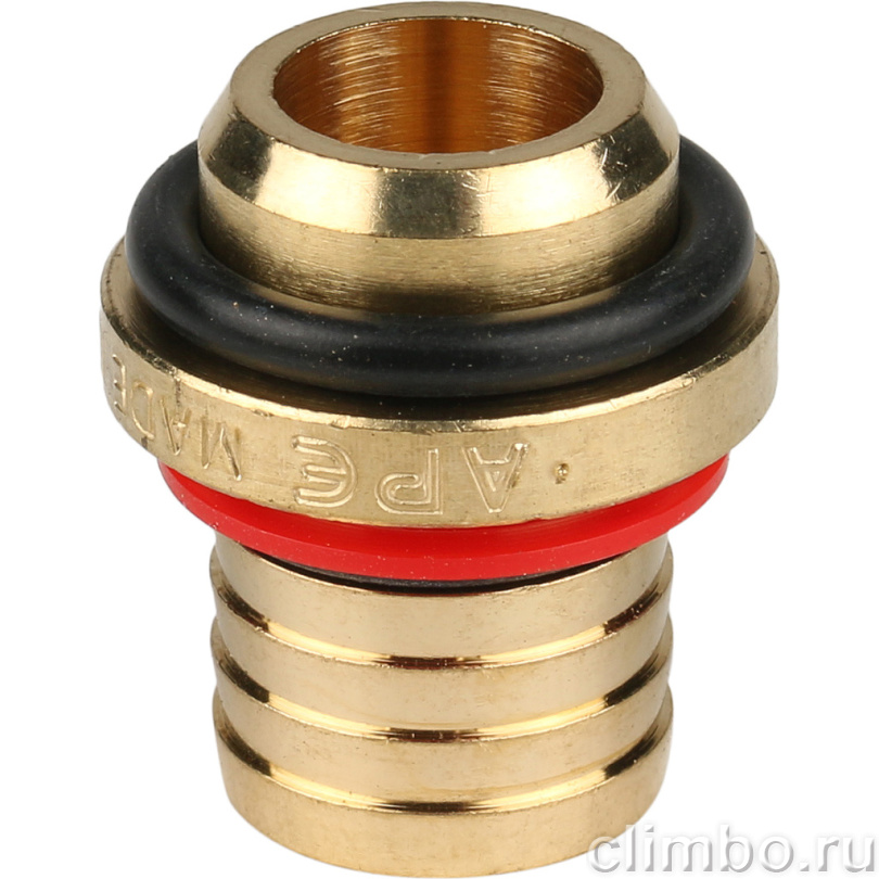 STOUT Угольник-переходник с внутренней резьбой 1/2"х20 для металлопластиковых труб винтовой (SFS-0007-001220) — фото товара