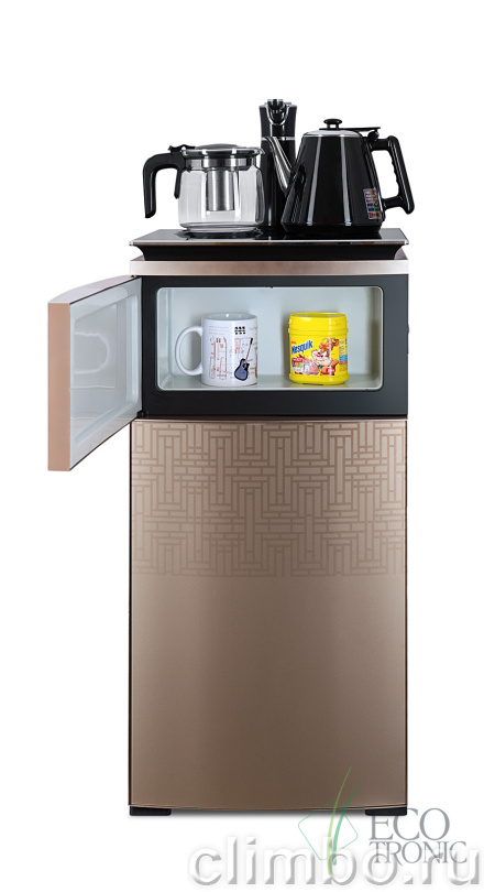 Кулер с чайным столиком Тиабар Ecotronic TB5-LE gold — фото товара