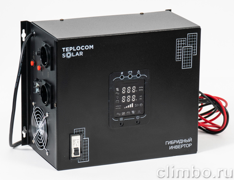 ИБП для котла отопления TEPLOCOM SOLAR-1500 — фото товара