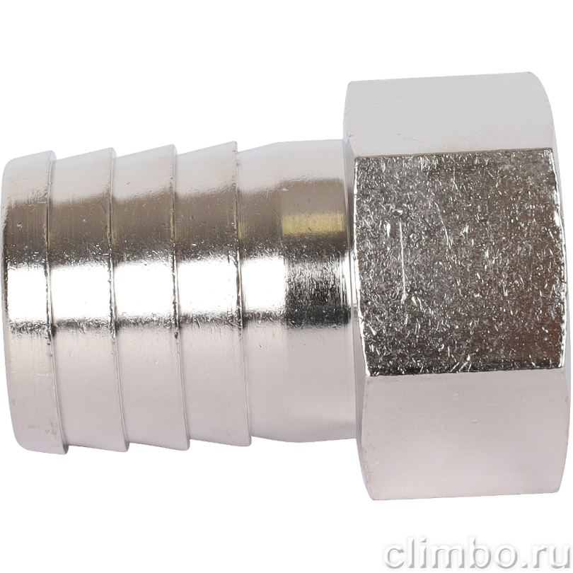 STOUT Штуцер ВР никелированный 3/4"x25 — фото товара
