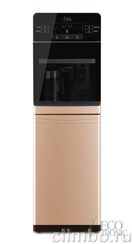 Пурифайер Ecotronic M15-LKЕ M POU black+ gold champagne (без фильтров) — фото товара