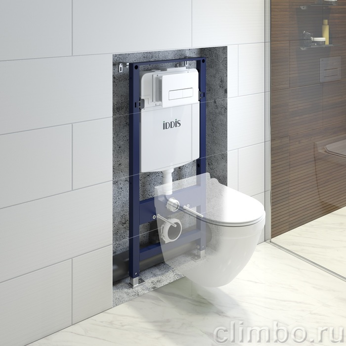 Инсталляция и клавиша смыва Optima Home IDDIS — фото товара