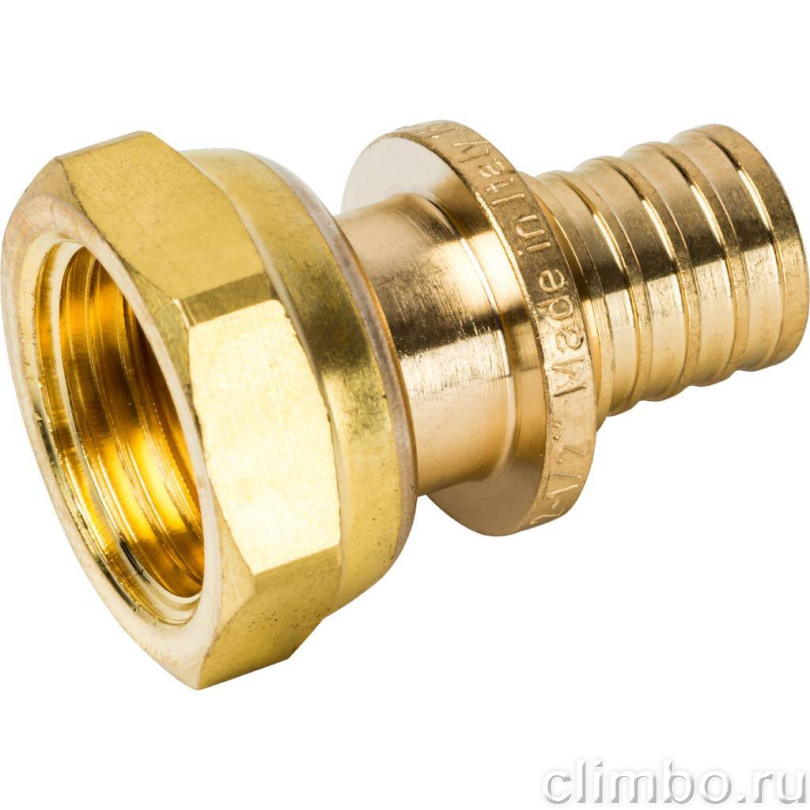 Переходник с накидной гайкой STOUT 16xG 1/2" — фото товара