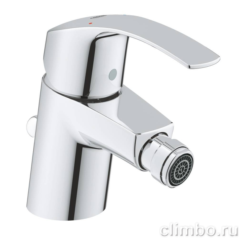Смеситель GROHE Eurosmart New для биде с донным клапаном, хром (23789002) — фото товара