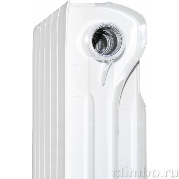 STOUT VEGA 500 7 секций радиатор алюминиевый боковое подключение — фото товара
