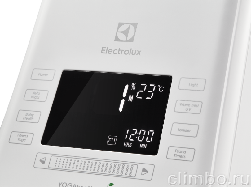 Ультразвуковой увлажнитель воздуха-ecoBIOCOMPLEX Electrolux EHU-3815D YOGAhealthline® — фото товара