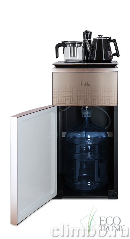 Кулер с чайным столиком Тиабар Ecotronic TB5-LE gold — фото товара