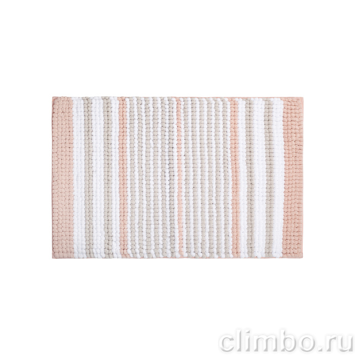 Коврик для ванной комнаты, 50x80, шенилл, розовый, IDDIS, BC04P58i12 — фото товара