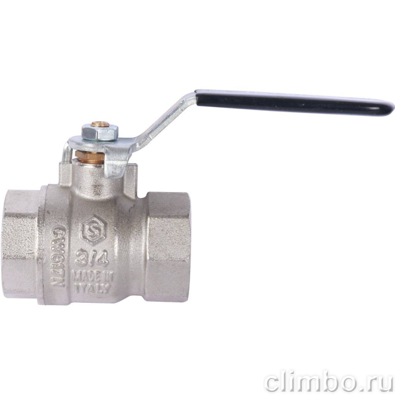 STOUT SVB Кран шаровой стандартнопроходной, ВР/ВР, ручка рычаг 3/4" — фото товара