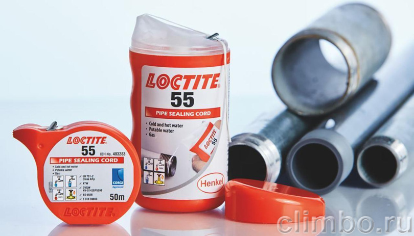 Уплотнительная нить "Loctite 55" 50  м — фото товара