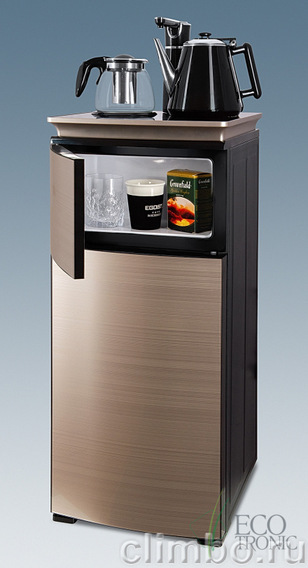 Кулер с чайным столиком Тиабар Ecotronic TB9-LN gold — фото товара
