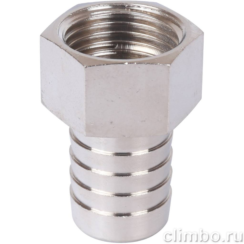 STOUT Штуцер ВР никелированный 1/2"x18 — фото товара