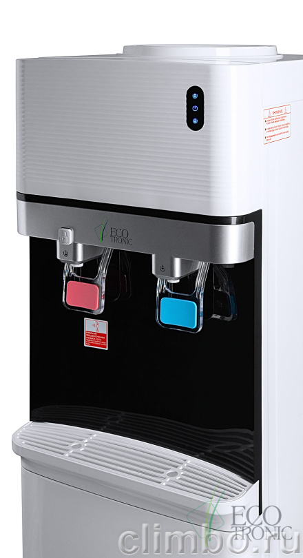 Кулер Ecotronic M41-LCE white-black — фото товара