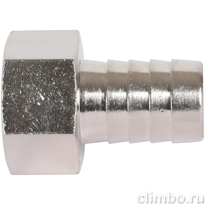 STOUT Штуцер ВР никелированный 1/2"x16 — фото товара