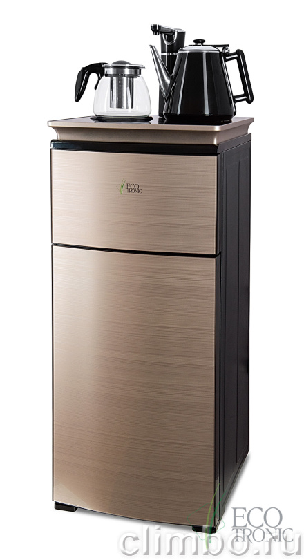 Кулер с чайным столиком Тиабар Ecotronic TB9-LN gold — фото товара