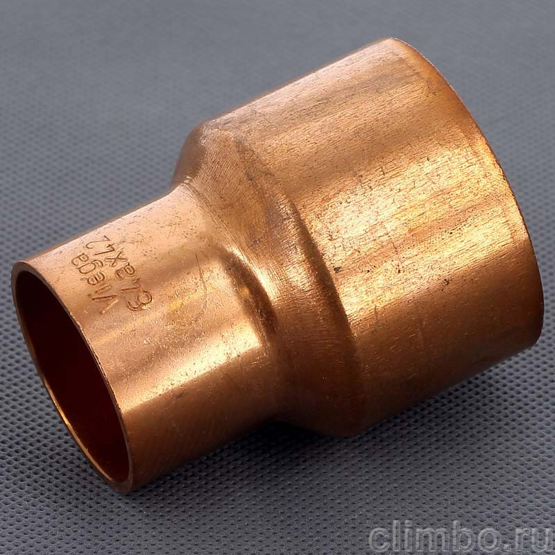 Муфта редукционная однораструбная пайка 64х42, VIEGA — фото товара