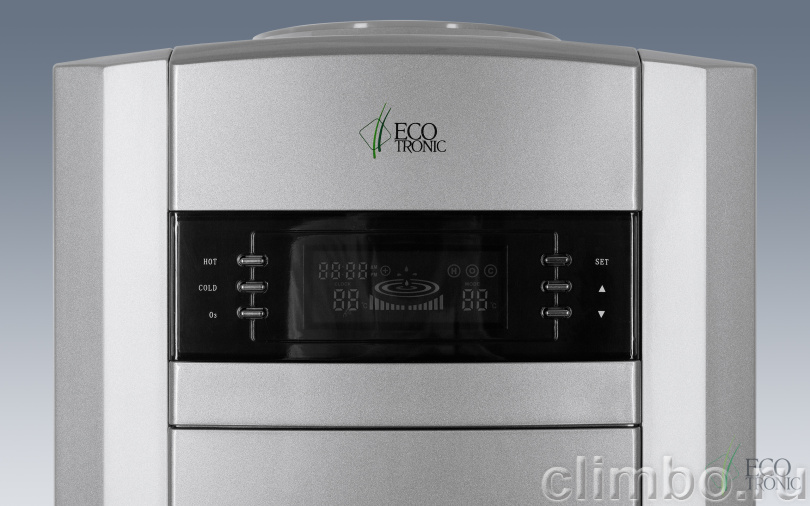 Кулер Ecotronic G21-LSPM Silver со шкафчиком-озонатором — фото товара