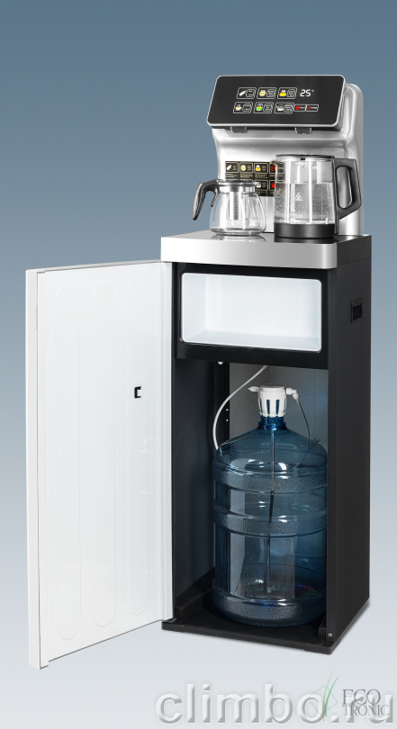 Кулер с чайным столиком Teabar Ecotronic TB15-LER silver — фото товара