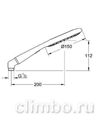 Ручной душ GROHE Rainshower Icon (2 режима), 27635000 — фото товара