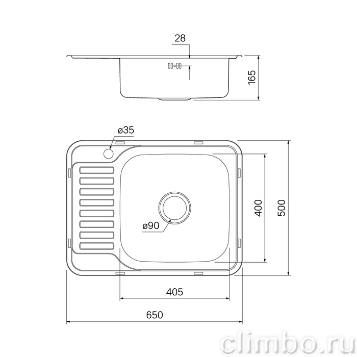 BAS65SRi77 Мойка для кухни Basic — фото товара