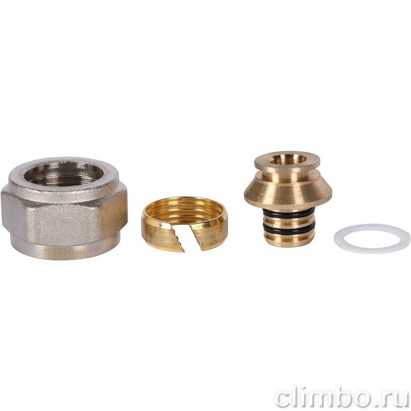 ROMMER Фитинг компрессионный для труб PEX-AL-PEXc 20х2,9х3/4 — фото товара