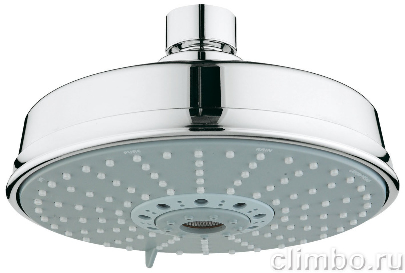 Верхний душ GROHE Rainshower Rustic, 4 режима, диаметр 160 мм, 27128000 — фото товара