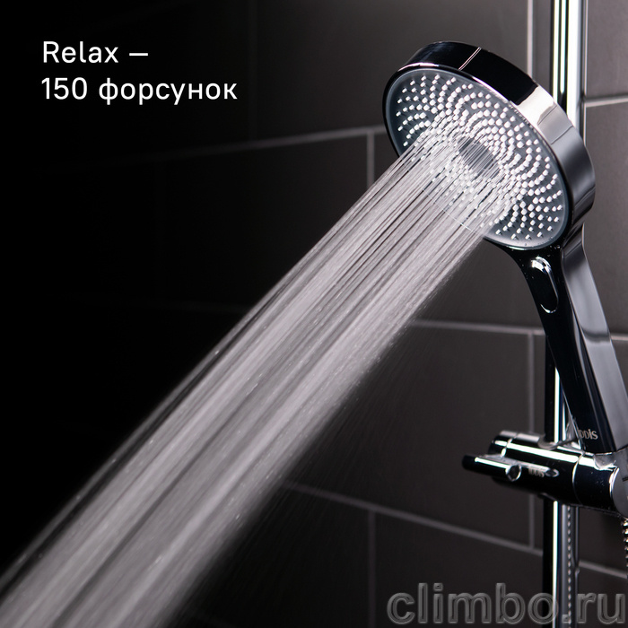 Душевой гарнитур с верхней лейкой, SpaHome, IDDIS, SPA3F0Сi76 — фото товара