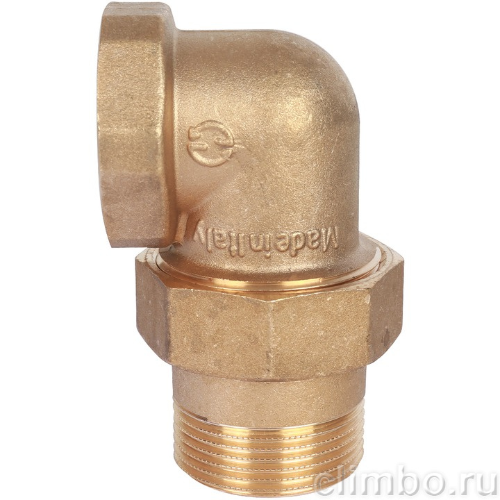 STOUT Угловая американка ВН, уплотнение o-ring кольцо 1"1/4 — фото товара