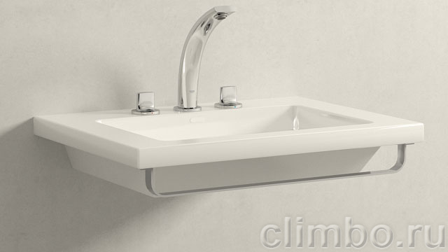 Смеситель для раковины GROHE Ondus с донным клапаном, 20178000 — фото товара