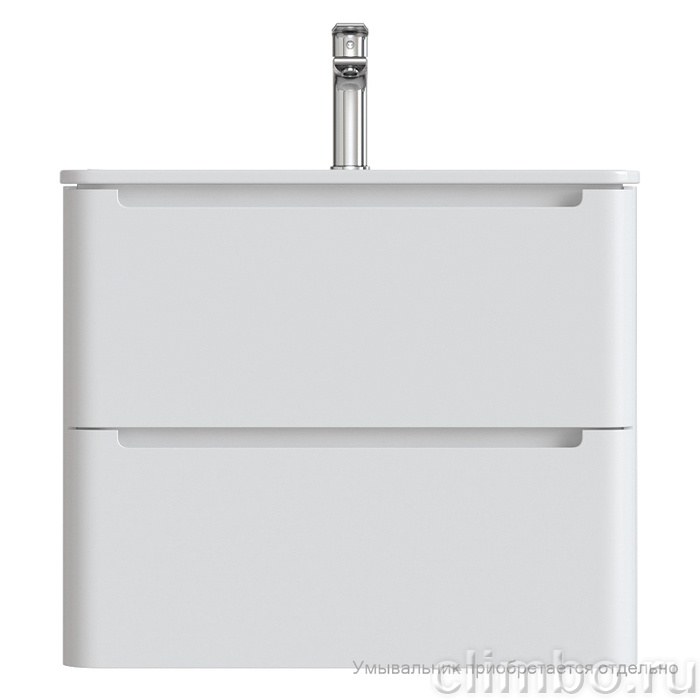 Тумба подвесная, белый, 60 см, Edifice,  IDDIS, EDI60W0i95. Подходит умывальник  0106000i28 — фото товара