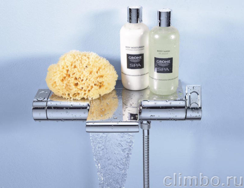 Термостат для ванны GROHE Grohtherm 2000 с полочкой, 34464001 — фото товара